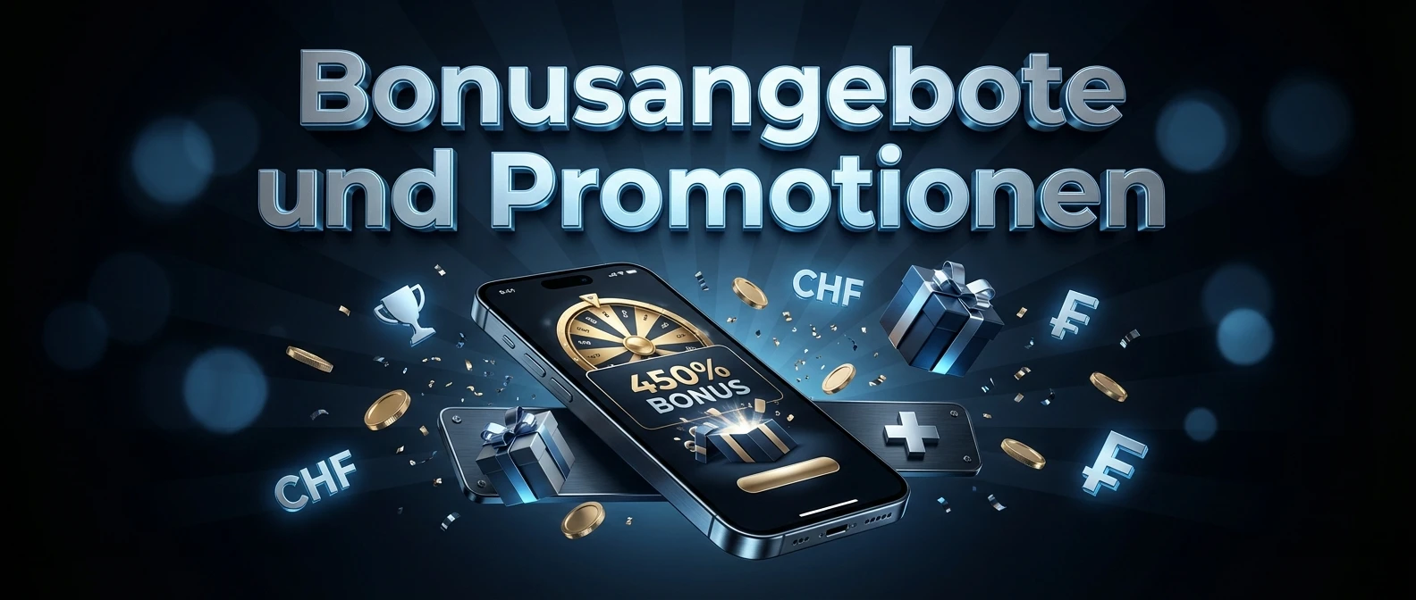 Bonusangebote und Promotionen